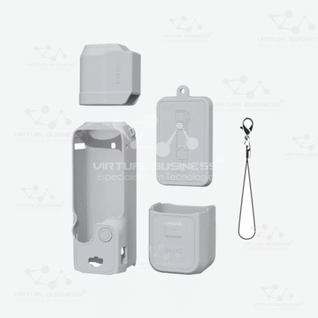 FUNDA PROTECTORA DE SILICONA PREMIUM PARA DJI OSMO POCKET 3 - PLOMO