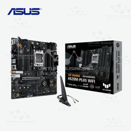PLACA MADRE ASUS TUF GAMING A620M-PLUS WIFI M.ATX DDR5 AMD AM5