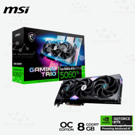TARJETA GRAFICA MSI GEFORCE RTX 5060 8GB GAMING OC GDDR7