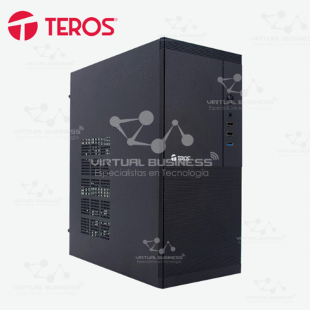 CASE TEROS TE-1033S, MINI TOWER ATX, 250 W, USB 3.0 / 2.0, AUDIO HD, NEGRO