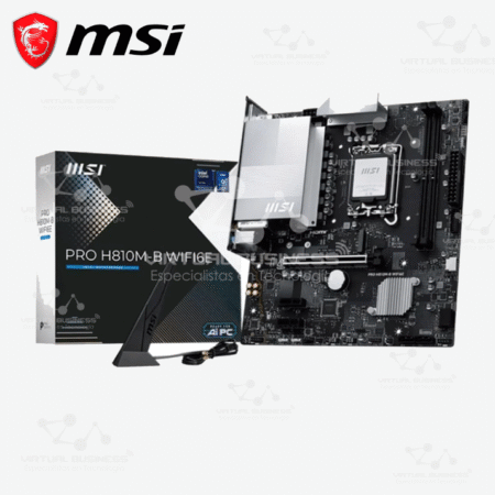PLACA BASE MSI PRO H810M-B D5 1851 MATX COMPATIBLE CON INTEL Y CONEXIONES AVANZADAS