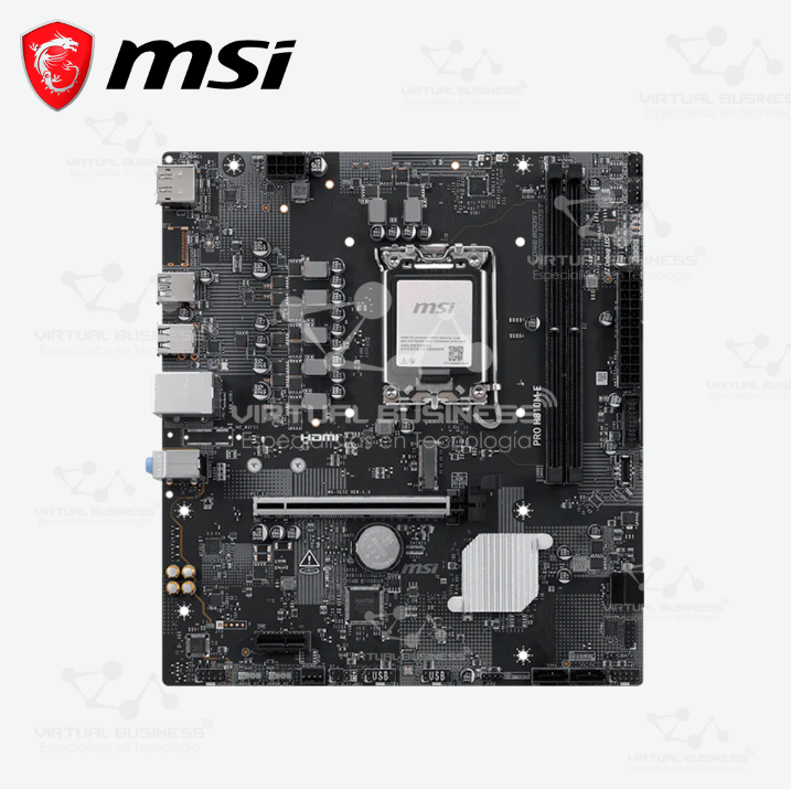 PLACA MADRE MSI PRO H810M-E LGA1700 DDR5 MICRO-ATX - Imagen 2