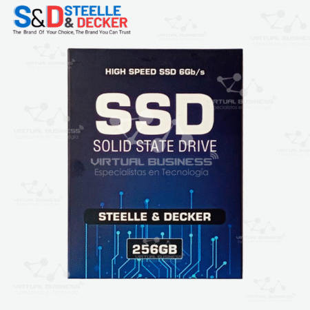 DISCO SÓLIDO SSD 256GB STEELLE & DECKER
