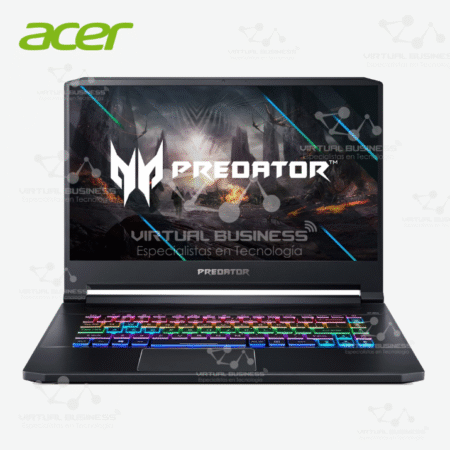 LAPTOP ACER PREDATOR TRITON 500 INTEL CORE I7-10875H, 32GB RAM, 512GB SSD, NVIDIA GEFORCE RTX 2070, 15.6 PULGADAS FHD
