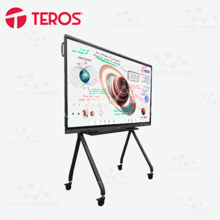 RACK PORTÁTIL TEROS TE-9010S PARA PANTALLA TÁCTIL INTERACTIVA DE 75 PULGADAS A 86 PULGADAS NEGRO
