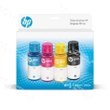 PACK DE 4 BOTELLAS DE TINTA HP 1