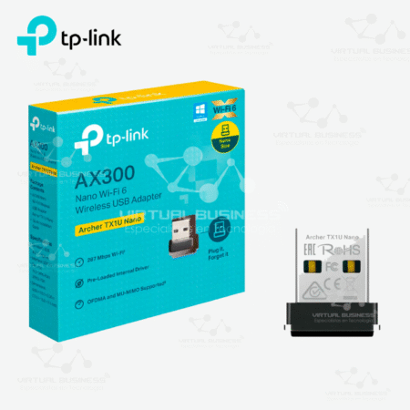 ADAPTADOR USB WI-FI 6 TP-LINK ARCHER TX1U NANO AX300