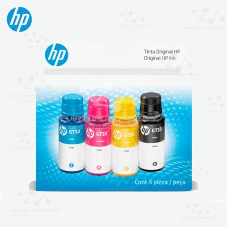 PACK DE 4 BOTELLAS DE TINTA HP 1