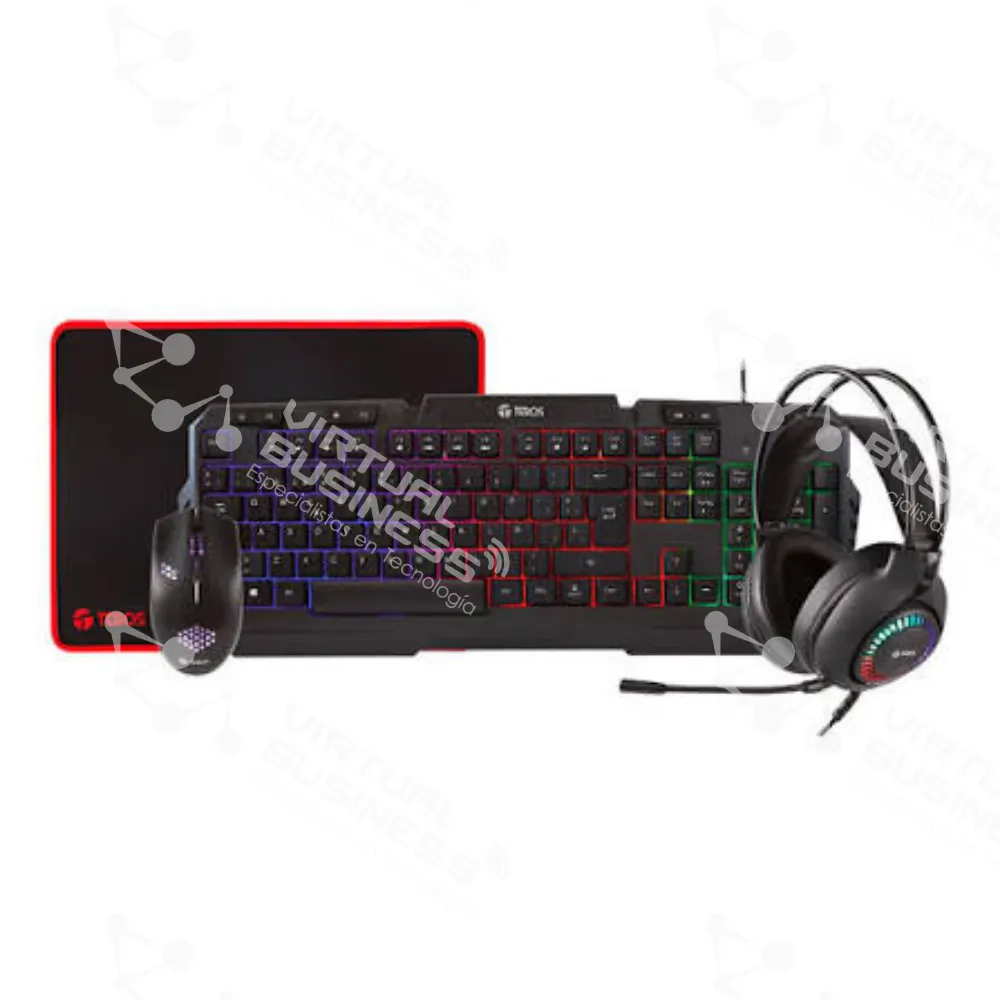 Kit Gamer Teros TE-5014S 4 en 1