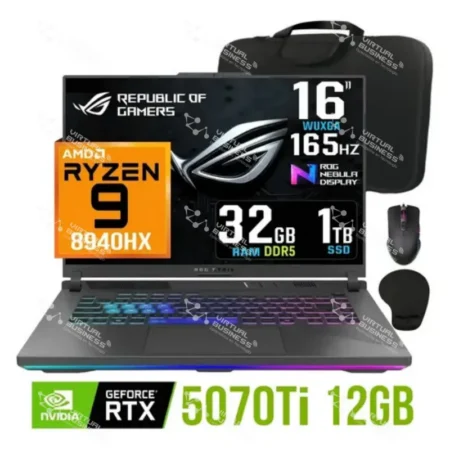 Laptop ASUS ROG Strix G16 Ryzen 9 RTX 5070 Ti