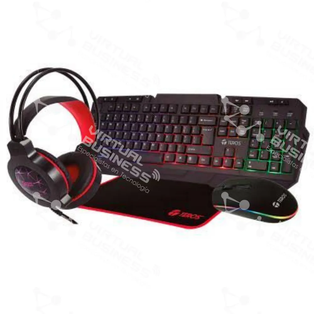 Kit Gamer Teros TE-5014S 4 en 1