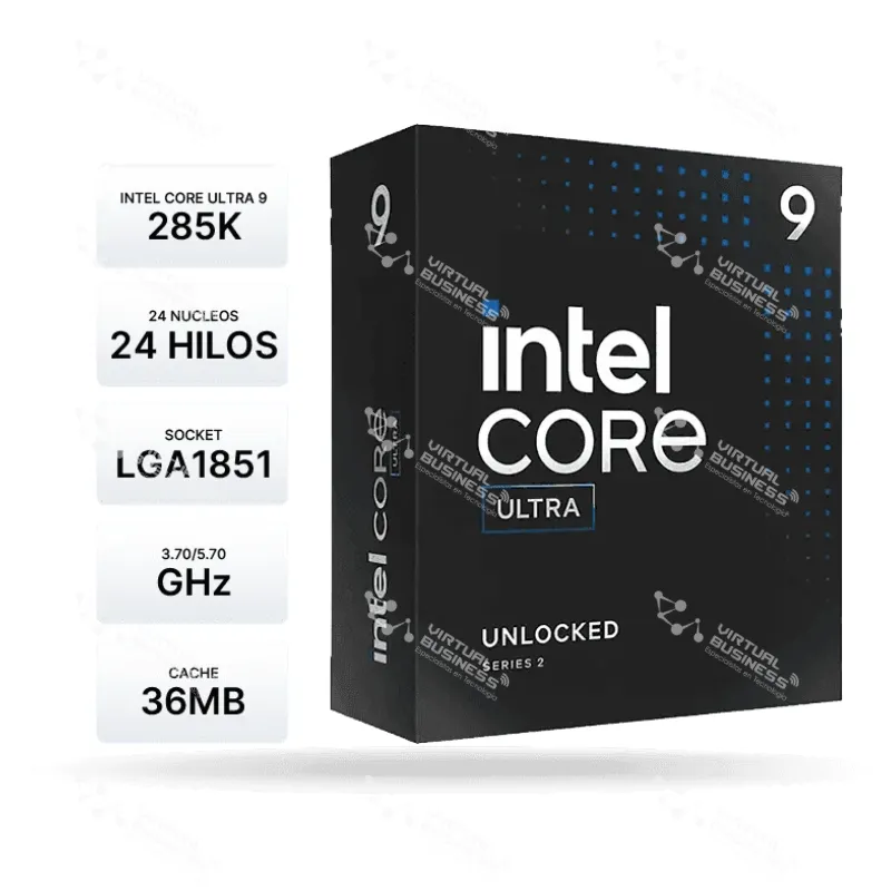 Procesador Intel Core Ultra 9 285 LGA1851